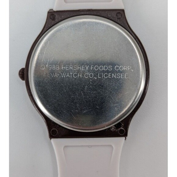 Vintage 80s Hershey's Digital Certified Hershey's Chocolate Lover Wrist Watch - Picture 4 of 5